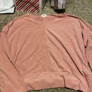 BKE Swiss Dot Long Sleeve